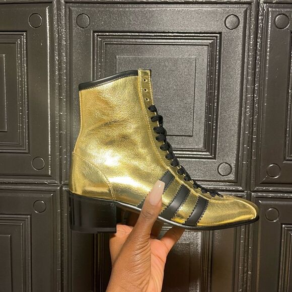 Gucci x Adidas Leather Boots - Picture 1 of 7